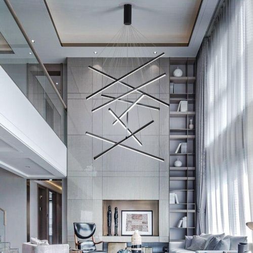 Helvetios Linear Chandelier